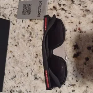 Prada | Accessories | Prada Polarized Sunglasses Matte Black  display picture 3